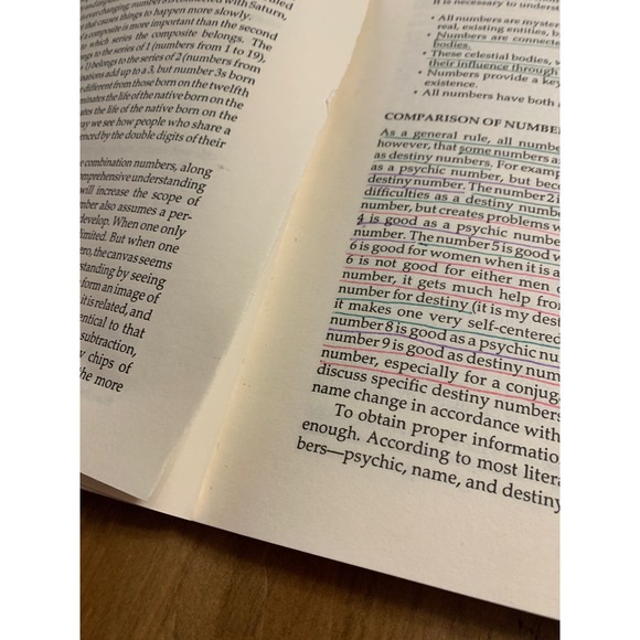 Numerology : With Tantra, Ayurveda, and Astrology Book by Harish Johari 1990 - Picture 10 of 11